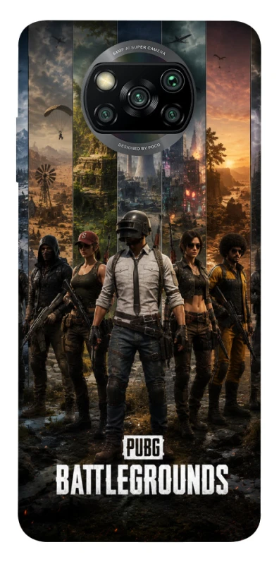 Чехол на Xiaomi Poco X3 NFC / Poco X3 Pro PUBG фото 1 из 1