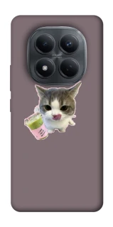 Чохол на Xiaomi Redmi Note 15 Pro 4G cat matcha фото 1 з 1