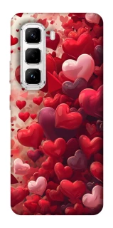 Чехол на Infinix Hot 50 Pro Many hearts фото 1 из 1