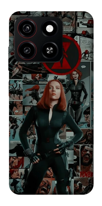 Чохол на ZTE Blade A35 4G Black Widow фото 1 з 1