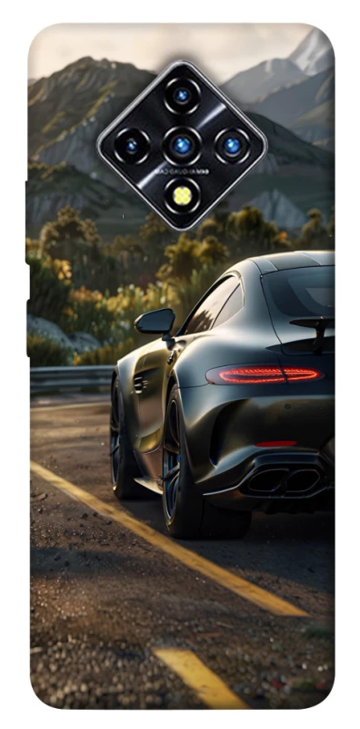 Чехол на Infinix Zero 8 Car in the mountains фото 1 из 1