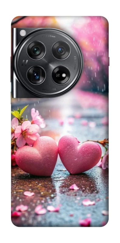 Чехол на OnePlus 12 Pink heart фото 1 из 1