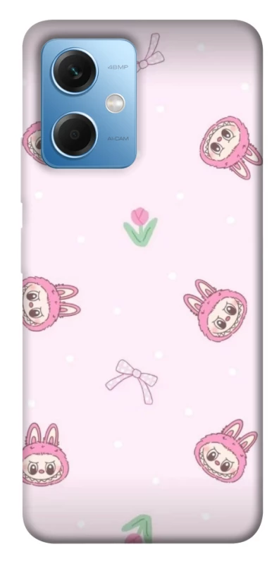 Чохол на Xiaomi Redmi Note 12 5G Labubu Flower фото 1 з 1