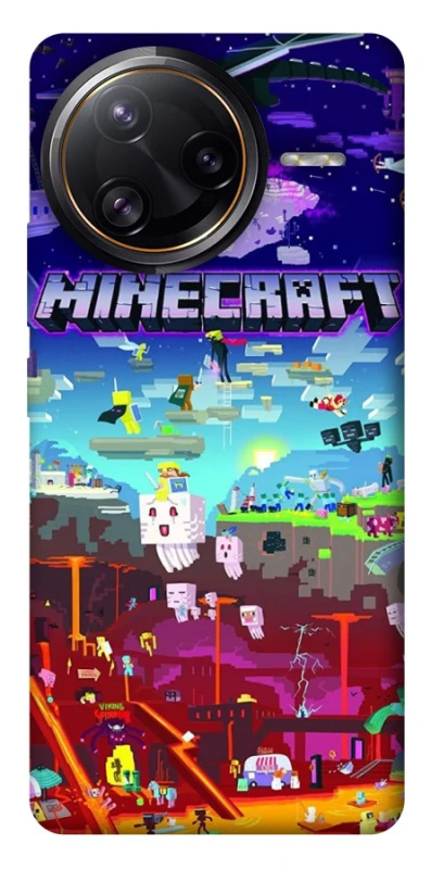 Чохол на Xiaomi Poco F7 Ultra Minecraft world фото 1 з 1