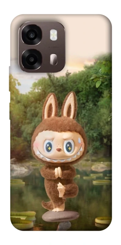 Чохол на Oppo A6 Labubu Yoga фото 2 з 2