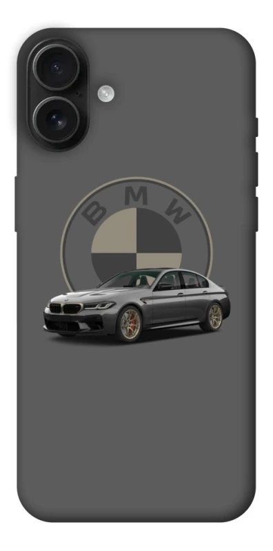 Чехол на Apple iPhone 16 Plus BMW grey v2 фото 1 из 1