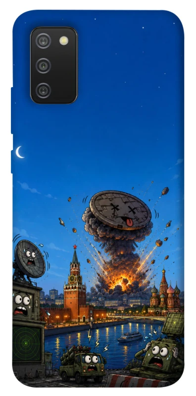 Чохол на Samsung Galaxy A02s Moscow never sleeps ver.8 фото 1 з 1