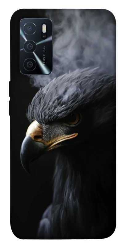 Чехол на Oppo A16s / A16 black eagle фото 1 из 1