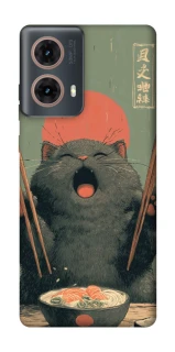Чохол на Motorola Moto G85 Hungry Cat фото 1 з 1