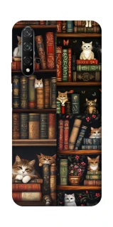 Чохол на Huawei Honor 20 / Nova 5T Cats & Books фото 1 з 1