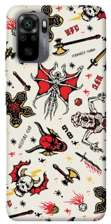 Чохол на Xiaomi Redmi Note 10 / Note 10s Stranger Things ver.2 фото 1 з 1