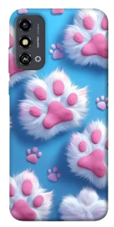 Чохол на ZTE Blade A53 Cat paw фото 1 з 1