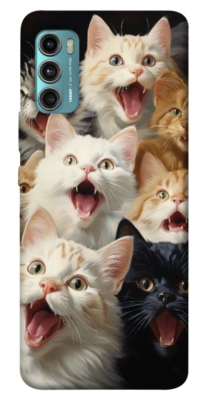 Чехол на Motorola Moto G60 Коты фото 1 из 1