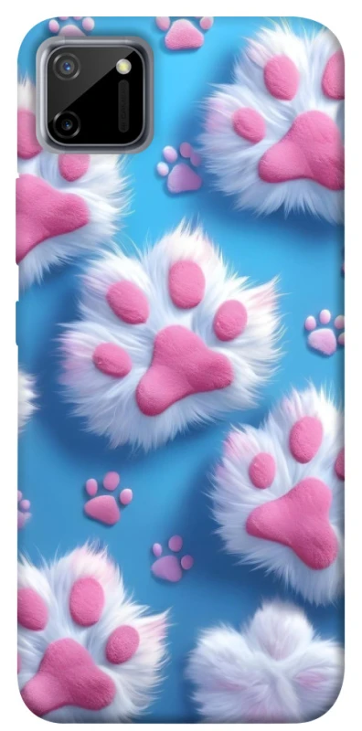 Чехол на Realme C11 Cat paw фото 1 из 1