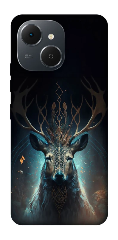 Чехол на TECNO Spark 40C Скандинавский олень v2 фото 1 из 1