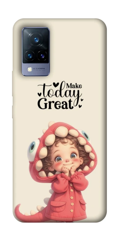 Чехол на Vivo V21 Make today great фото 1 из 1