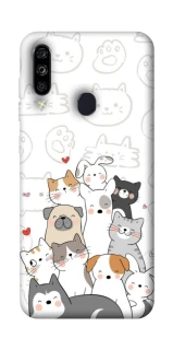 Чехол на ZTE Blade A7 (2020) Funny Pets фото 1 из 1