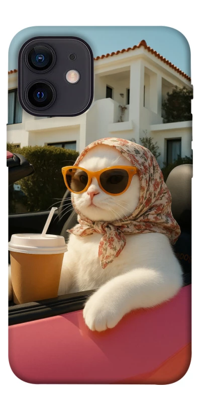 Чохол на Apple iPhone 12 mini (5.4") Stylish Cat Cruise фото 1 з 1