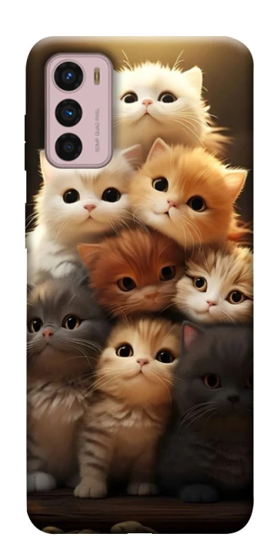 Чехол на Motorola Moto G42 Чехол Kittie Love v2 фото 1 из 1
