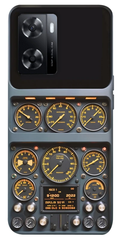 Чохол на Oppo A57s Airplane instrument panel фото 1 з 1