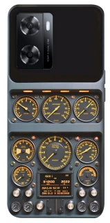 Чохол на Oppo A57s Airplane instrument panel фото 1 з 1