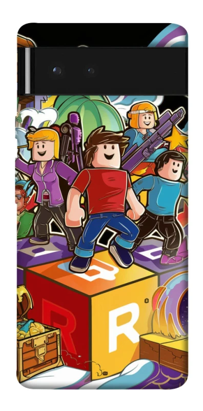 Чехол на Google Pixel 6 Roblox family фото 1 из 1