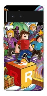 Чехол на Google Pixel 6 Roblox family фото 1 из 1