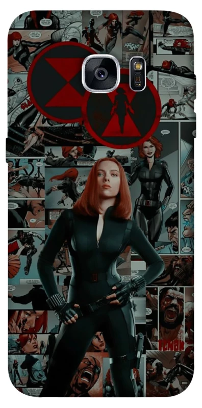 Чохол на Samsung G935F Galaxy S7 Edge Black Widow фото 1 з 1