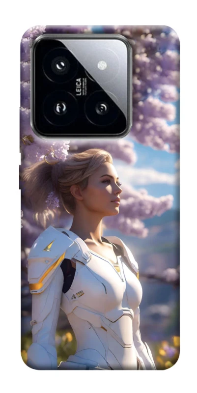 Чохол на Xiaomi 14 Pro Cyber space girl ver.1 фото 1 з 1