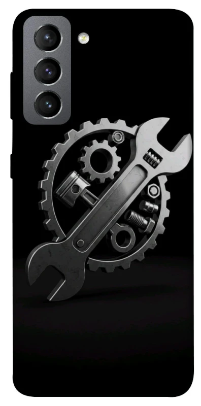 Чохол на Samsung Galaxy S21 FE Mechanic v2 фото 1 з 1