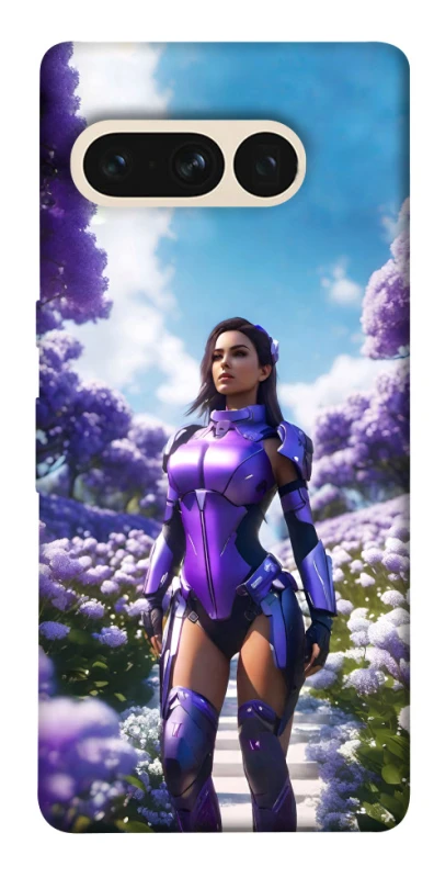 Чохол на Google Pixel 7 Pro Cyber space girl ver.4 фото 1 з 1