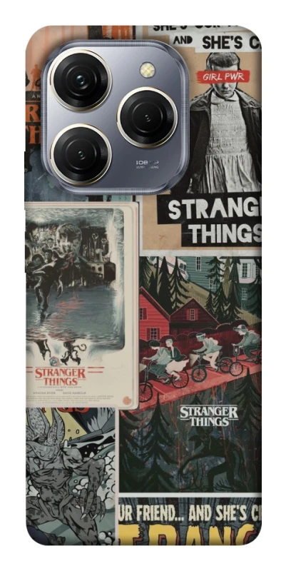 Чохол на TECNO Spark 20 Pro Stranger Things ver.15 фото 1 з 1