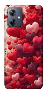 Чохол на Motorola Moto G54 Many hearts фото 1 Чохол на Motorola Moto G54 Many hearts фото 1 з 1