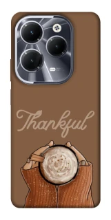 Чохол на Infinix Hot 40 Thankful coffee фото 1 з 1