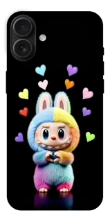 Чехол на Apple iPhone 16 Plus Labubu Love фото 1 из 1