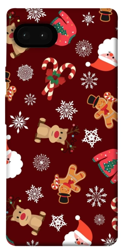 Чехол на Google Pixel 7a Новогодний v6 фото 1 из 1