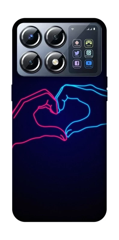 Чохол на Xiaomi POCO X8 Pro Neon love фото 1 з 1