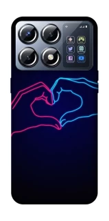 Чохол на Xiaomi POCO X8 Pro Neon love фото 1 з 1
