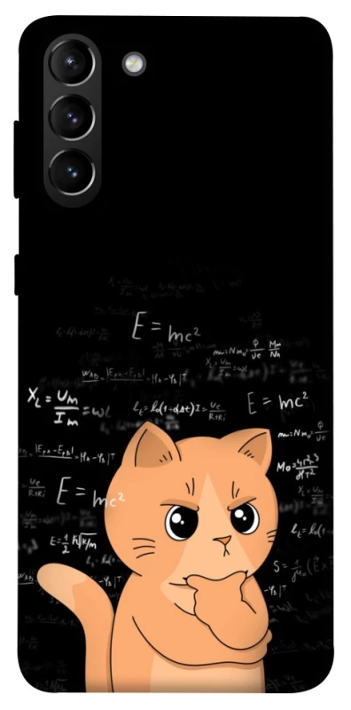 Чехол на Samsung Galaxy S21+ Smart cat фото 1 из 1