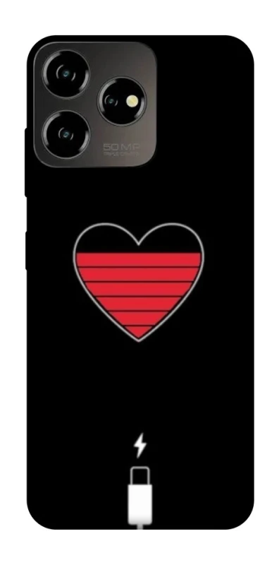 Чохол на ZTE Blade V50 Design 4G Charge your heart фото 1 з 1