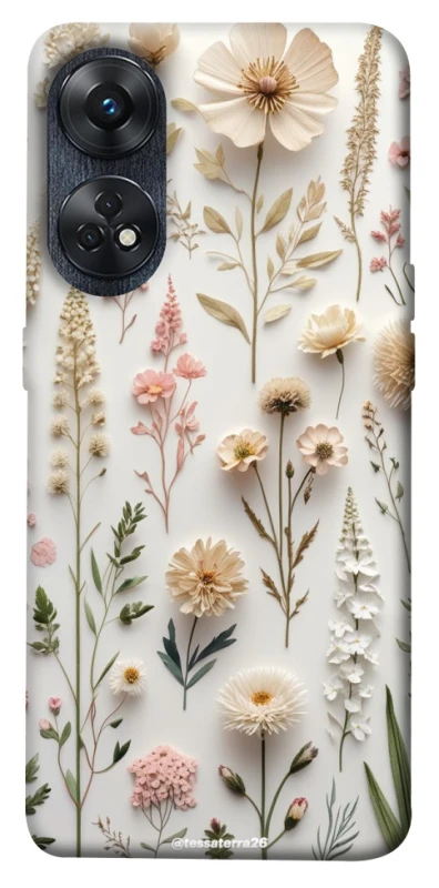 Чохол на Oppo Reno 8T 4G Floral design ver.1 фото 1 з 1