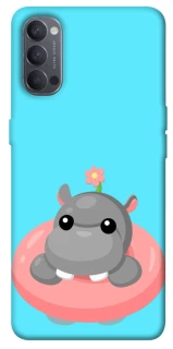 Чехол на Oppo Reno 4 Adopt Me Hippo Floatie фото 1 из 1