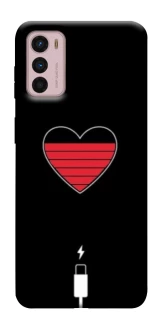 Чехол на Motorola Moto G42 Charge your heart фото 1 из 1