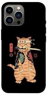 Чехол на Apple iPhone 12 Pro Max (6.7") Кот-самурай фото 1 из 1