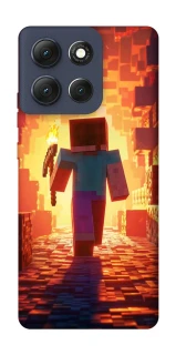 Чохол на Motorola Moto G86 Minecraft adventure фото 1 з 1