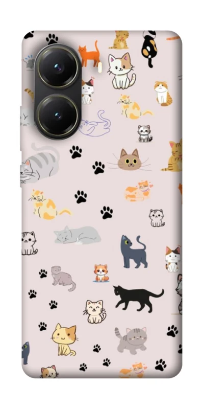 Чехол на Xiaomi Poco X6 Pro Cat style ver.1 фото 1 из 1
