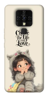 Чохол на TECNO Camon 16 SE Create the life you love фото 1 з 1