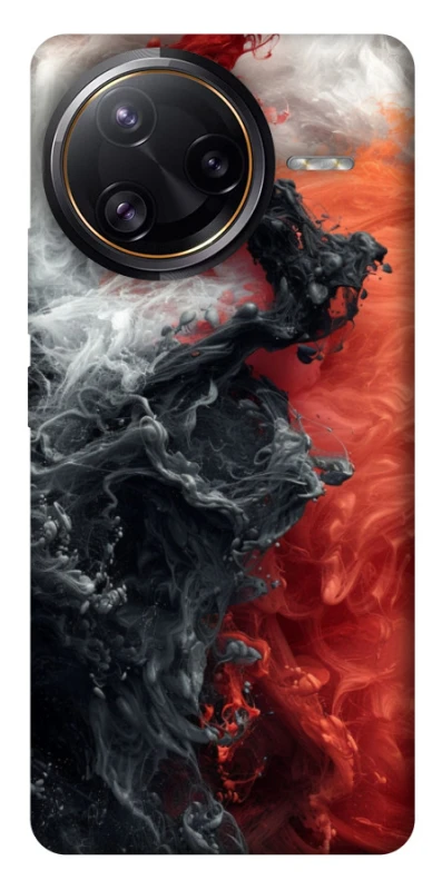 Чохол на Xiaomi Poco F7 Pro Black and Red фото 1 з 1