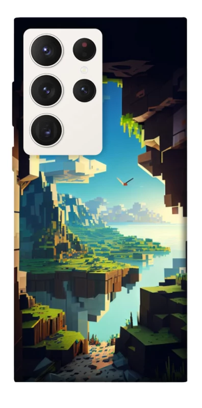 Чохол на Samsung Galaxy S23 Ultra Minecraft sunrise фото 1 з 1