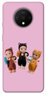 Чохол на OnePlus 7T Cat Cafe Trio фото 1 з 1